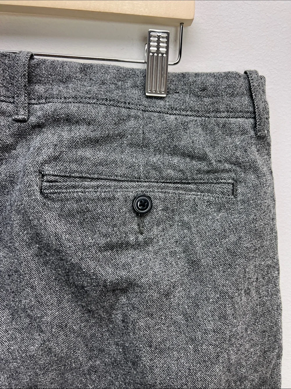J. Crew 484 Stretch Dress Pants Black White Twill Mens 36 X 30 Classic